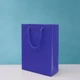 Пакет из бумаги Arrogant, синий - фото № 5