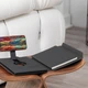 Папка с блокнотом и беспроводным зарядным устройством Powerfolio А5, 5000 mAh, черная - фото № 9