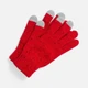 Перчатки сенсорные Molti Spotti Senso, красные - фото № 1