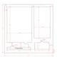 Подарочная коробка с ложементом для ежедневника, ручки и аккумулятора, синяя - фото № 2