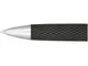 Набор ручек Luxe Carbon: ручка шариковая металлическая, ручка роллер, чехол для ручек, черные чернила, черный - фото № 6
