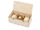 Набор подарочный из крем-меда Trio Creme, 3 вкуса, крафт - фото № 2