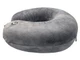 Подушка для путешествий с эффектом памяти Drowsy, серая - фото № 3