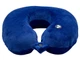 Подушка для путешествий с эффектом памяти Drowsy, синяя - фото № 2