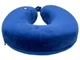 Подушка для путешествий с эффектом памяти Drowsy, синяя - фото № 4