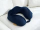 Подушка для путешествий массажная Travel Blue Massage Tranquility Pillow, темно-синяя - фото № 1