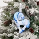 Подвеска «Снежка», голубая - фото № 3