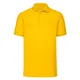 Поло мужское Fruit of the Loom Pocket Polo 180, желтое - фото № 1