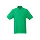 Поло мужское Fruit of the Loom Pocket Polo 180, зеленое - фото № 1