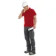 Футболка поло мужская B&C CoolPower Pro Polo, красная - фото № 2