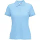 Поло женское Fruit of the Loom Lady-Fit Polo 180, голубое - фото № 1