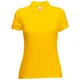 Поло женское Fruit of the Loom Lady-Fit Polo 180, желтое - фото № 1