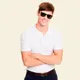 Поло мужское Original Polo из хлопка, 185 г/м², черное - фото № 6