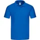 Поло мужское Original Polo из хлопка, 185 г/м², синее - фото № 1