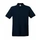 Поло мужское Fruit of the loom Premium Polo 180, темно-синее - фото № 1