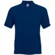 Поло мужское приталеннное Fruit of the Loom Slim Fit Polo 210, темно-синее - фото № 1