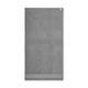 Полотенце банное из хлопка, 380 г/м², 70x140 см, серое - фото № 5