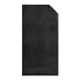 Полотенце для рук из хлопка с петлей для подвешивания, 380 г/м², 50x100 см, черное - фото № 2