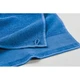 Полотенце для рук из хлопка с петлей для подвешивания, 380 г/м², 50x100 см, ярко-синее - фото № 4