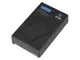 Портативное зарядное устройство Grind, чёрное, 5000 mAh - фото № 12