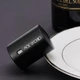 Пробка для вина c возможностью установки даты Circle Joy Wine sealer, черная - фото № 2