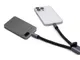 Ремешок-держатель для телефона с зарядным кабелем Brand Charger Lany Charge, черный - фото № 3