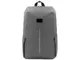Рюкзак антикражный для ноутбука 16'' из переработанного пластика Brand Charger Phantome Lite 2, серый - фото № 13