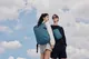 Рюкзак антикражный на одно плечо XD Design Urban Sling, голубой - фото № 4
