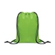 Рюкзак-мешок из переработанного полиэстера, 190T, салатовый - фото № 1
