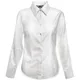 Рубашка женская Fruit of the Loom Lady-Fit Long Sleeve Oxford Shirt, белая - фото № 1