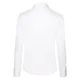 Рубашка женская Fruit of the Loom Lady-Fit Long Sleeve Oxford Shirt, белая - фото № 3