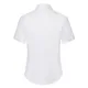 Рубашка женская Fruit of the Loom Lady-Fit Short Sleeve Oxford Shirt, белая - фото № 2