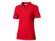 Футболка поло женская Slazenger Forehand, красная - фото № 1