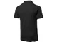 Футболка поло мужская US Basic First, черная - фото № 2