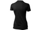 Футболка поло женская US Basic First, черная - фото № 7
