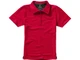 Футболка поло женская Elevate Markham, красная / черная - фото № 3