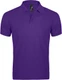 Рубашка поло мужская Sol's Prime Men 200, фиолетовая - фото № 1