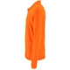 Рубашка поло с длинным рукавом мужская Sol's Perfect LSL Men, оранжевая - фото № 3