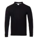 Рубашка поло мужская с длинным рукавом Stan 04S, черная - фото № 1