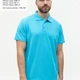 Рубашка поло мужская Stan 04, бирюзовая - фото № 4