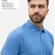 Рубашка поло мужская Stan 04, голубая - фото № 4