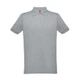 Рубашка-поло мужская TH Clothes Berlin 200, серая - фото № 4