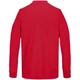 Рубашка поло унисекс с длинным рукавом Sol's Pacific LSL, красная - фото № 2