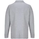 Рубашка поло унисекс с длинным рукавом Sol's Pacific LSL, серый меланж - фото № 2