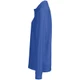Рубашка поло унисекс с длинным рукавом Sol's Pacific LSL, ярко-синяя  - фото № 3