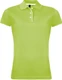 Рубашка поло женская Sol's Performer Women 180, зеленое яблоко - фото № 1