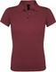 Рубашка поло женская Sol's Prime Women 200, бордовая - фото № 1