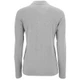 Поло с длинным рукавом женское Sol's Perfect LSL Women, серое - фото № 2