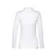 Рубашка поло женская с длинным рукавом TH Clothes Bern Women 210, белая - фото № 3