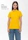 Рубашка поло женская Stan 104W, 185 гр/м2, желтая - фото № 4
